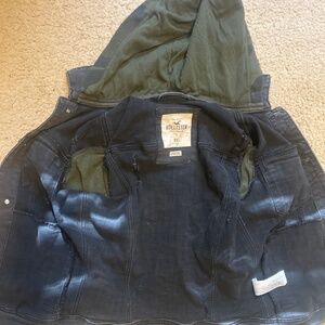 Hollister Camo Jean and Fleece Jacket